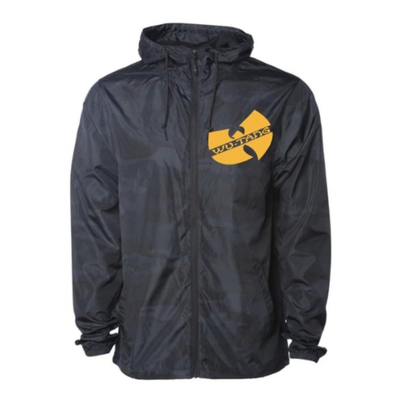 Wu Tang Clan (Camouflage) Unisex Lightweight Windbreaker Full-Zip Jacket - Picture 1 of 15